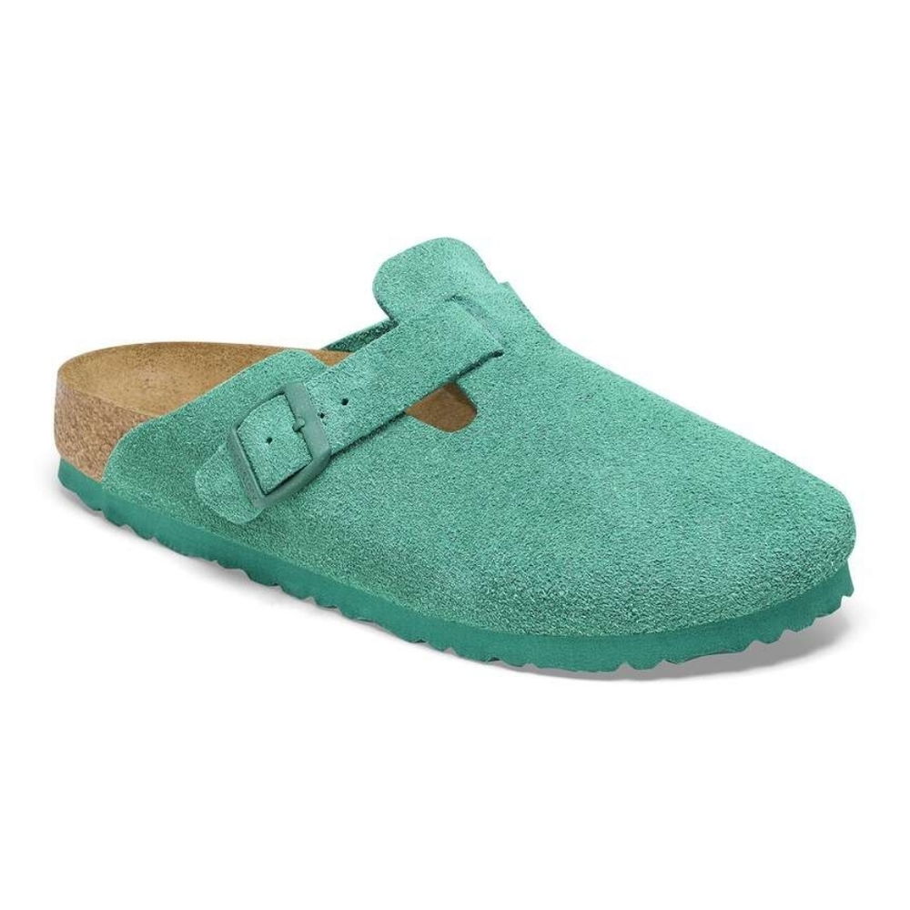 Nwt Birkenstock Boston Color Digital Green - Picture 2 of 11